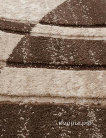 ковер Merinos Mega Carving d264 BEIGE Круг — фото 3