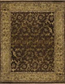 Индийский ковер ручной работы из шелка и шерсти Agra (Агра) 2.41x2.98