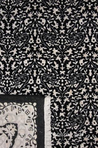 ковер ручной работы Индийский ковер ручной работы из шелка и шерсти 4.24x3.01 — фото 4