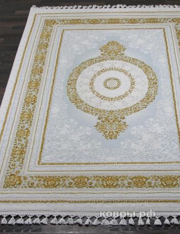 ковер KARMEN HALI HUNKAR 08071A BLUE / GOLD — фото 2