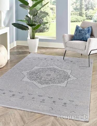 ковер OZ KAPLAN Leonidas B0759A Silver-Grey — фото 2