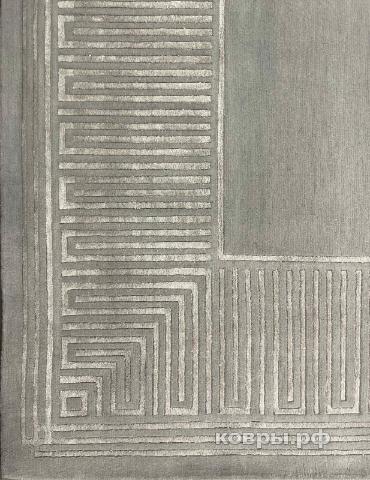 ковер ручной работы Индийский ковер ручной работы из шелка и шерсти 3.71x3.74 — фото 3