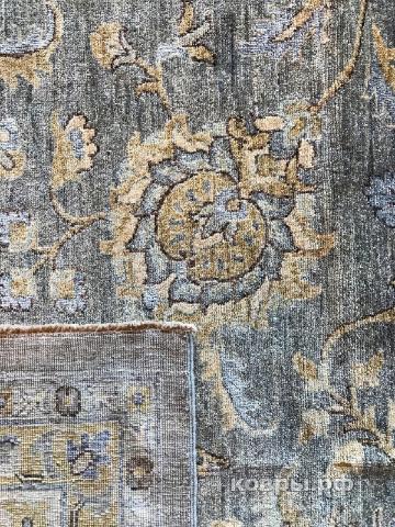 ковер ручной работы Шелковый Афганский ковер ручной работы Сhoubi (Чуби) 4.26x2.93 — фото 3