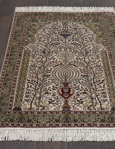 ковер QINGHAI TIBETAN SHEEP CARPETS Tibet SILK & SILK S-12 CREAM
