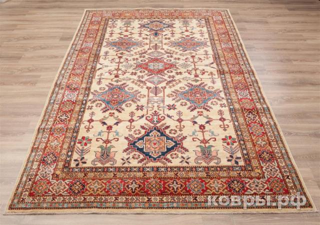 ковер ручной работы Пакистанский ковер ручной работы Казах 1.75x2.62м — фото 3