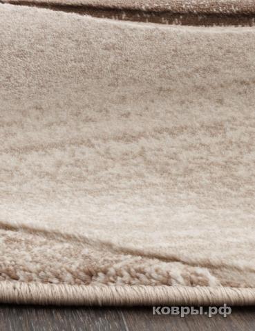 ковер Merinos Mega Carving d264 BEIGE Круг — фото 4