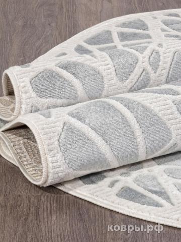 ковер MERINOS MIRANDA D967 BLUE-CREAM Овал — фото 4