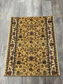 Коврик № 797,бежевый,размер 0,9 на 1,1 метра