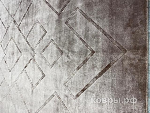 ковер ручной работы Шелковый Индийский ковер ручной работы Handloom (Хендлум) 3.48x2.47 — фото 2