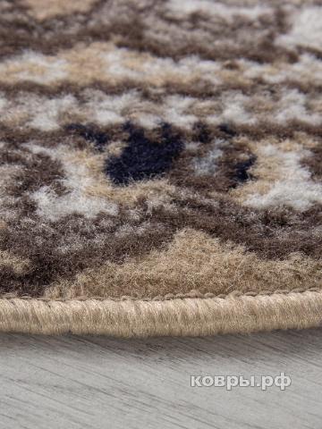 ковер Ковер AIDIN CARPET PRAGA 06020A BEIGE / BEIGE Овал — фото 3