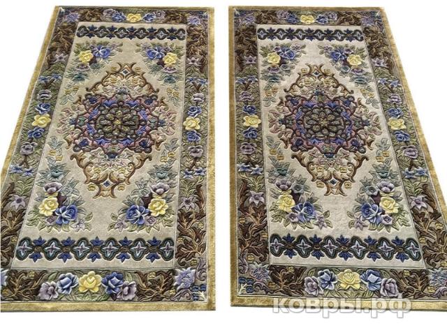 ковер ручной работы Дизайнерский ковер ручной работы из шерсти дикого яка 0.8x1.5 — фото 2