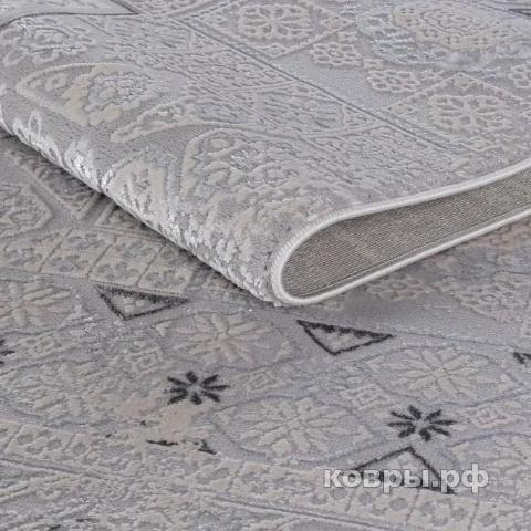 ковер OZ KAPLAN Leonidas B0759A Silver-Grey — фото 3