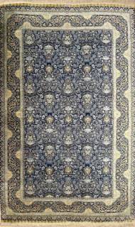 Шелковый Китайский ковер ручной работы 1.52x2.44