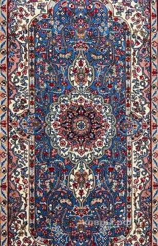 ковер ручной работы Шерстяной Иранский ковер ручной работы Nain (Наин)  1.5x0.91 — фото 5