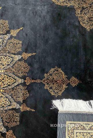 ковер ручной работы Шелковый Иранский ковер ручной работы Qum (Кум) 3.05x2.03 — фото 4