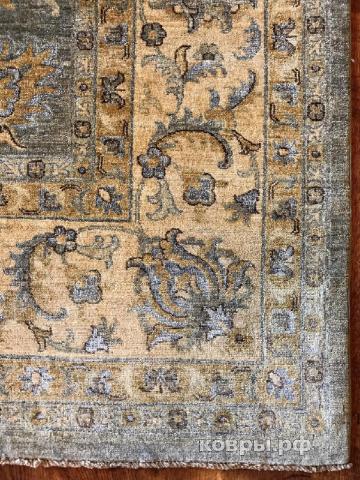 ковер ручной работы Шелковый Афганский ковер ручной работы Сhoubi (Чуби) 4.26x2.93 — фото 4