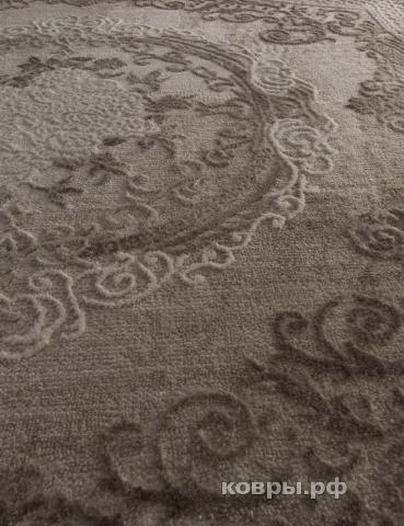 ковер KARMEN HALI ARMINA 03707A BROWN / BROWN Круг — фото 4