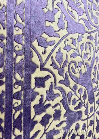 ковер ручной работы Индийский ковер ручной работы из шелка и шерсти Rajkumar (Ражкумар) 3.63x2.76 — фото 6