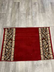 Коврик № 636 ,бордовый,размер 0,8 на 1,2 метра