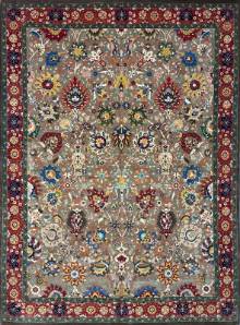 Шерстяной Иранский ковер ручной работы Tabriz (Табриз) 4.33x3.17