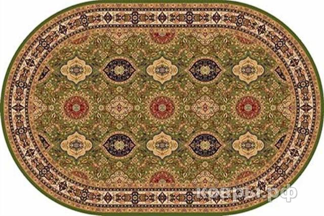 ковер Merinos Izmir d101 GREEN Овал