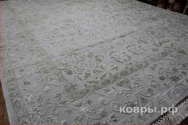 ковер ручной работы Индийский ковер ручной работы Жайпур Агра 3,08x2,47м 2.47x3.08 — фото 2