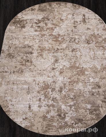 ковер KARMEN HALI ARMINA 03851B BROWN / BROWN Овал — фото 2