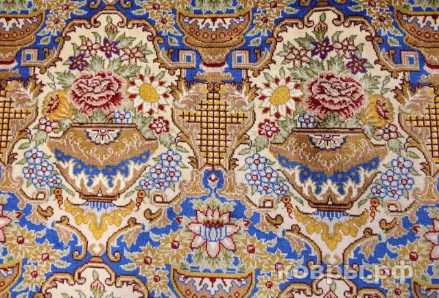 ковер ручной работы Шелковый Китайский ковер ручной работы 2.79x1.87 — фото 6