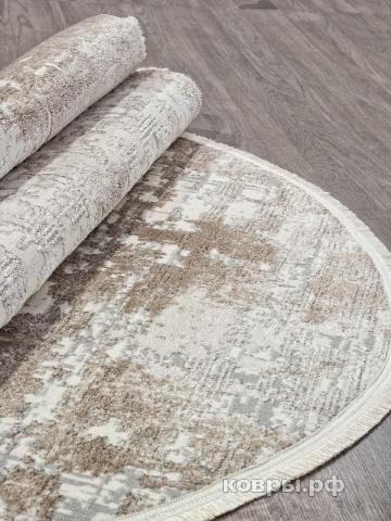 ковер KARDELEN MARMARIS 26941A GRY / D.BEIGE Овал — фото 3