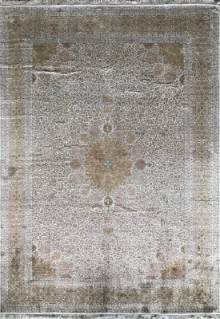 Шелковый Индийский ковер ручной работы Kashmir (Кашмир Ардебиль) 3.77x2.7