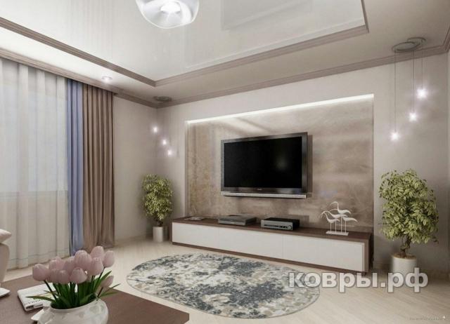 ковер Ковер MERINOS CUBA F269 BLUE Овал — фото 3