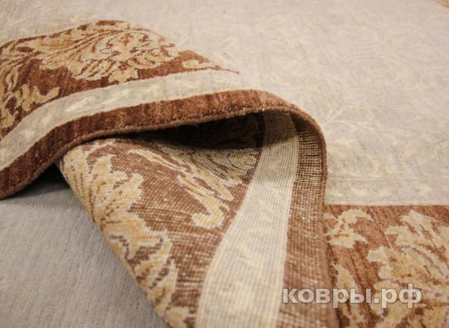 ковер ручной работы Афганский ковер ручной работы из шелка и шерсти Сhoubi (Чуби) 1.82x1.25 — фото 5