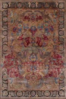 Индийский ковер ручной Винтажный 1.71x2.41