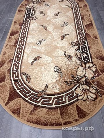 ковер Merinos Laguna d201 BEIGE Овал — фото 2