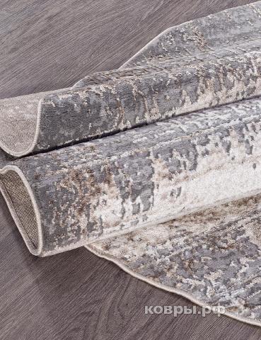 ковер KARMEN HALI ARMINA 04050C GREY / BROWN Овал — фото 4