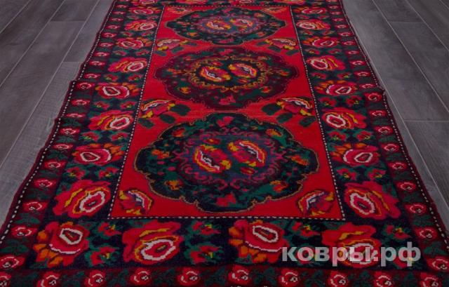 ковер ручной работы Дагестанский ковер ручной работы Роза 1.21x2.2м — фото 2