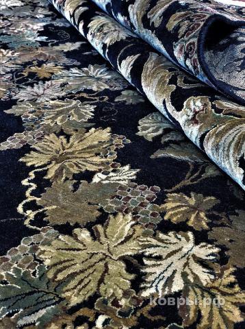 ковер ручной работы Индийский ковер ручной работы из шелка и шерсти Agra (Агра) 4.26x3.01 — фото 4