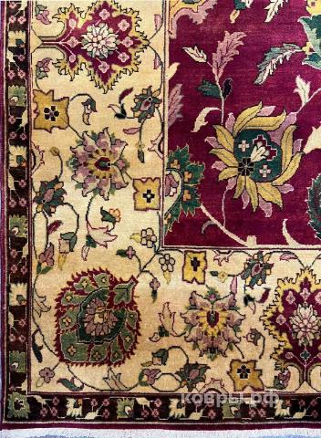 ковер ручной работы Шерстяной Индийский ковер ручной работы 3.03x4.44 — фото 2