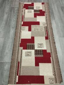 Коврик №418-бежевый,размер 0,7 на 1,75 метра