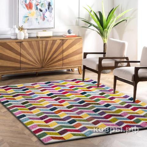 ковер Merinos Rio c056 Multicolor-Grey — фото 2