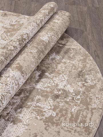 ковер KARMEN HALI ARMINA 03851B BROWN / BROWN Овал — фото 3