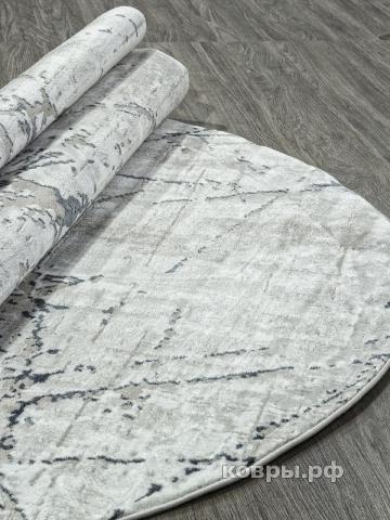 ковер KARMEN HALI NENSI GL039D BROWN / BROWN Овал — фото 3