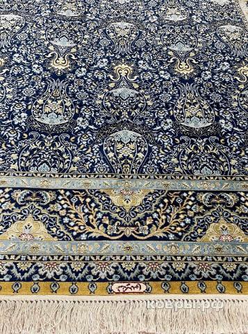 ковер ручной работы Шелковый Китайский ковер ручной работы 1.52x2.44 — фото 3