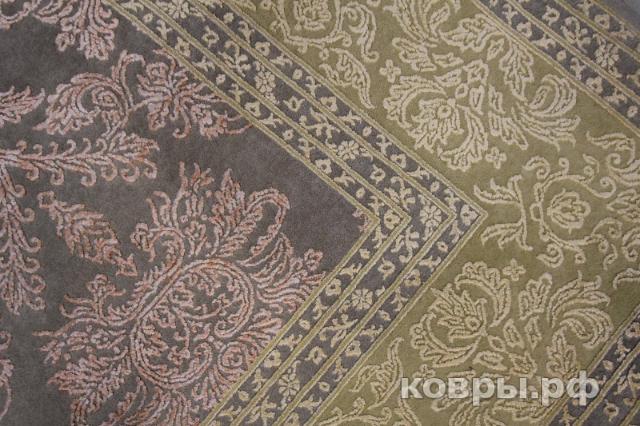 ковер ручной работы Индийский ковер ручной работы из шелка и шерсти Radjput (Раджпут) 3.64x2.76 — фото 2