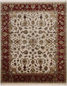 Индийский ковер ручной работы из шелка и шерсти Agra (Агра) 4.33x3.04