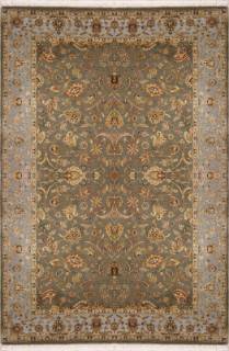 Индийский ковер ручной работы из шелка и шерсти Aurora (Аврора) 2.82x1.75