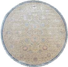 Круглый ковер ручной работы из шелка и шерсти Radjput (Раджпут) 2.5x2.5 Круглый ковер ручной работы из шелка и шерсти Radjput (Раджпут) 2.5x2.5