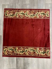 Коврик №1033,бордовый,размер 1,3 на 1,22 метра