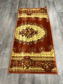 Коврик № 1311,коричневый,размер 0,75 на 1,5 метра