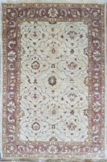 Шерстяной Афганский ковер ручной работы Сhoubi Ziegler (Чуби зиглер) 2.56x1.85